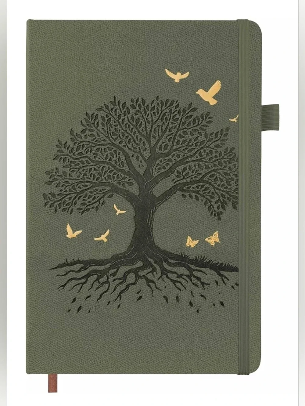 Green Embossed Tree of Life Journal | NEW WITH TAGS |